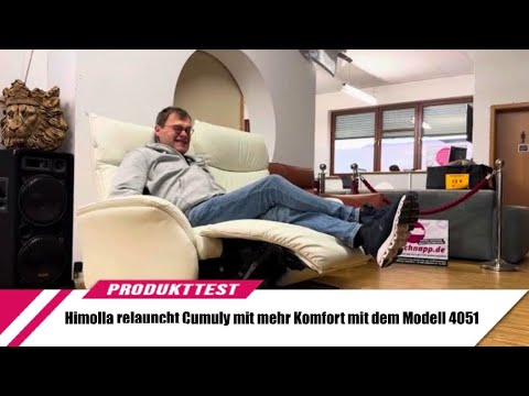 Himolla relauncht Cumuly mit mehr Komfort mit dem Modell 4051 Cumuly Comfort.
