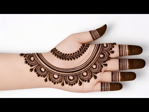 Very simple easy mehndi design | stylish mehandi design | mehndi new design | mehndi design | mehndi