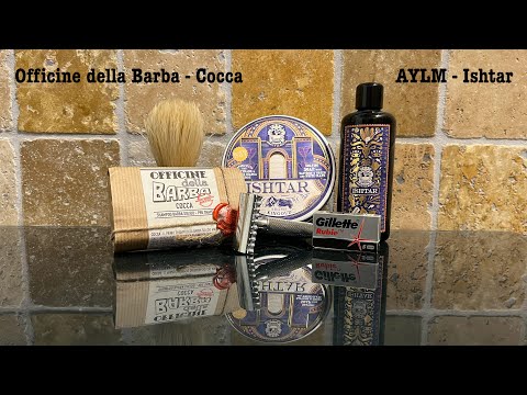 💈 Abbate Y La Mantia Ishtar - Officine della Barba Cocca - R41 💈 Rasatura tradizionale - Wet shaving