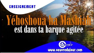 Jésus-christ est dans ta barque agitée