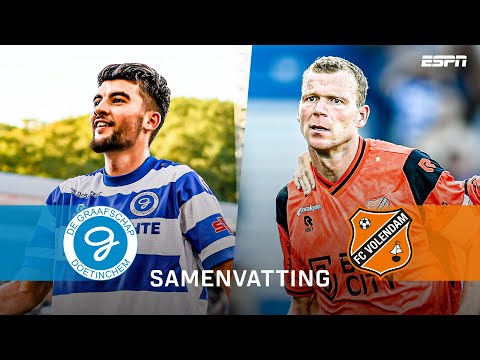 🍿 SPEKTAKELSTUK: ZEVEN GOALS, ROOD & BIZARRE SLOTFASE 🤯 | Samenvatting De Graafschap - FC Volendam