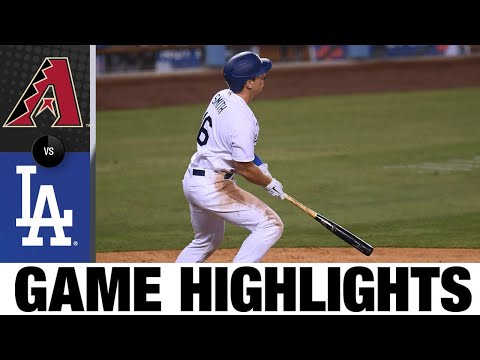 Dodgers score 2 in 10th in walk-off win | D-backs-Dodgers Game Highlight 9/2/20