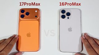 Apple iPhone 17 Pro Max vs iPhone 16 Pro Max Speed Test and Camera Comparison