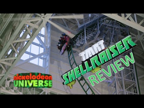 Video review of TMNT Shellraiser by Canobie Coaster