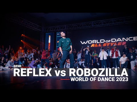 Reflex 🇵🇭 vs Robozilla 🇺🇸 [all styles semi] // stance x World Of Dance 2023 4k