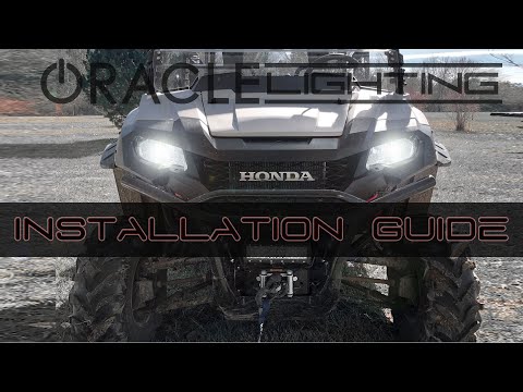 Honda Pioneer 700 LED Headlight Upgrade- DIY Installation- ORACLE Lighting S3 Bulbs