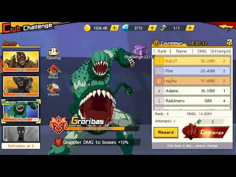 Boss Challenge run Groribas