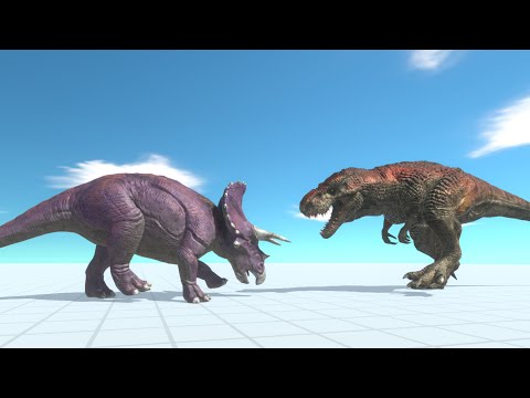 NEW TRICERATOPS vs EVERY UNIT - Animal Revolt Battle Simulator
