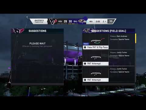 Game 1 Lamar vs. Watson Unbelievable Epic ending must see!!