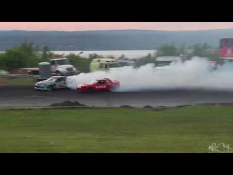 Dmcc 2015 Round 2 Riverside Speedway Kevin Morin leading Tomtom#64