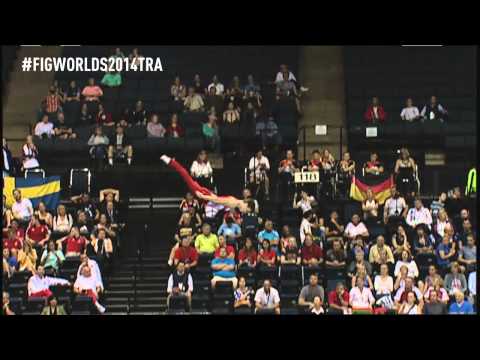 Aliaksei Shostak - Compulsory - 2014 World T&T Championships - Qualifications