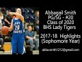 Abbagail Smith BHS Sophomore Basketball Highlights