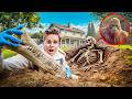 I Found GIANT BIGFOOT In My BACKYARD ENTIRE SKELETON REVEALED