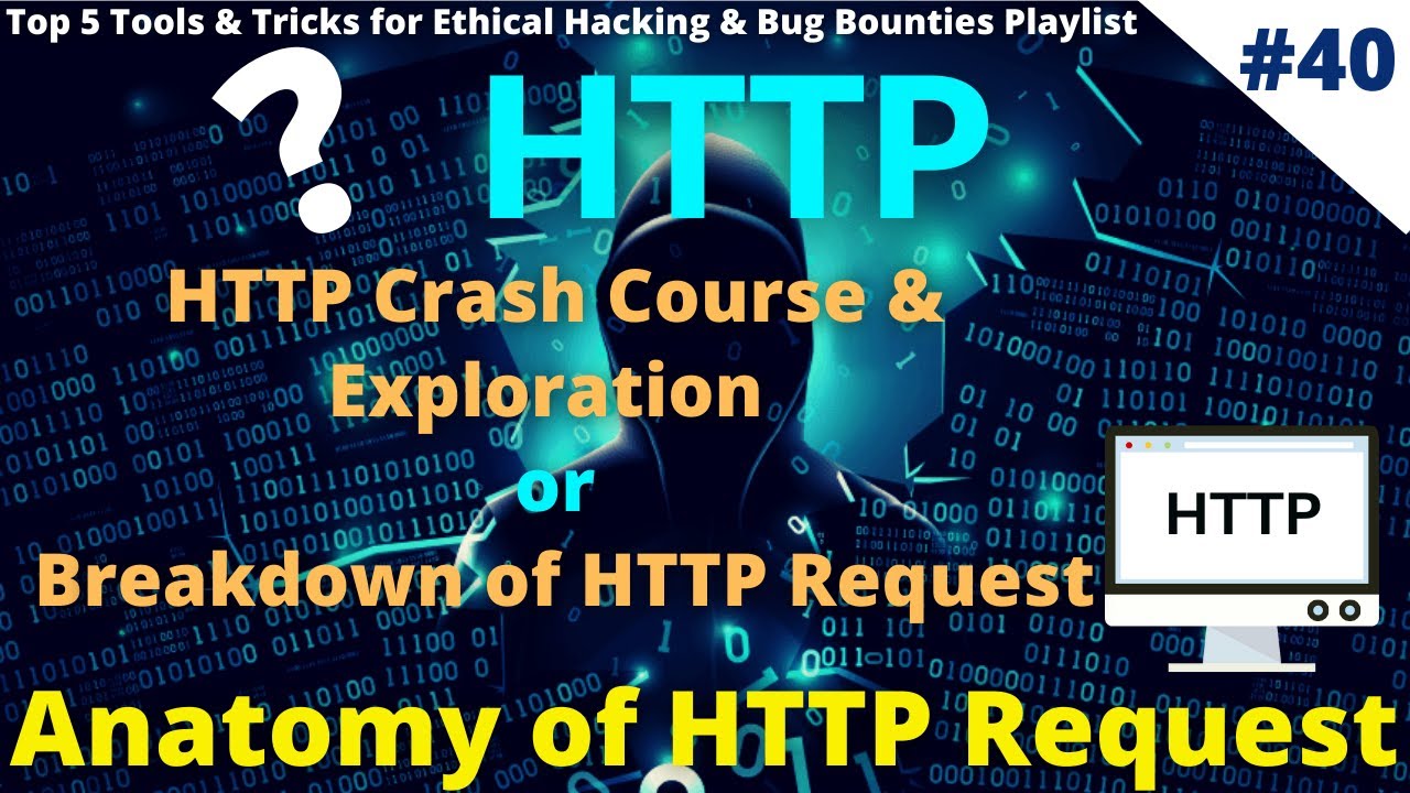 #40 HTTP Crash Course & Exploration | Breakdown of HTTP Request #http
