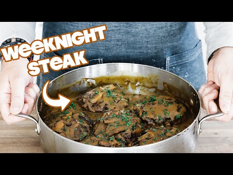 Diner Style Salisbury Steak Recipe