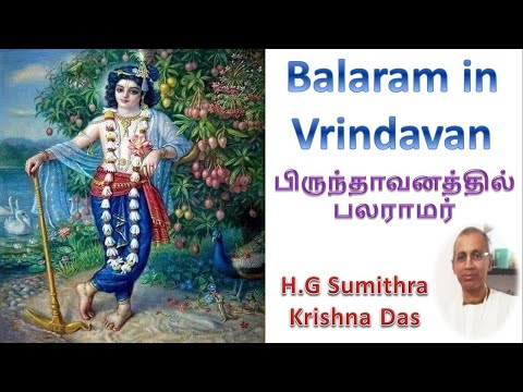 Lord Balaram in Vrindavan - HG Sumithra Krishna Das