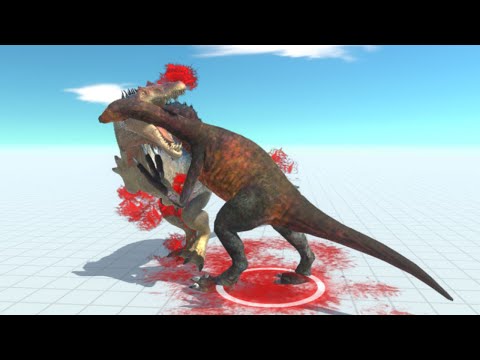Spinosaurus VS All Unit (Herbivore Dinosaurs) - Animal Revolt Battle Simulator