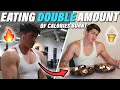 Eating 2X The Amount Of Calories I Burn For 24 Hours | Fitness & Food Challenge