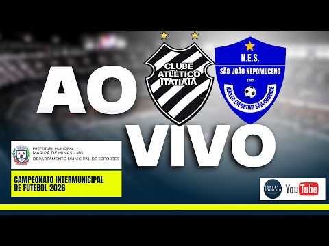 AO VIVO: ITATIAIA X NÚCLEO SJN | FINAL DO INTERMUNICIPAL DE MARIPÁ DE MINAS