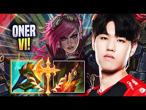 ONER CHILLING WITH VI! - T1 Oner Plays Vi JUNGLE vs Nidalee! | Season 2022
