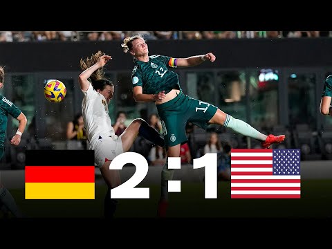 USA vs Germany Women's Friendlies Highlights / 🇺🇸 vs 🇩🇪