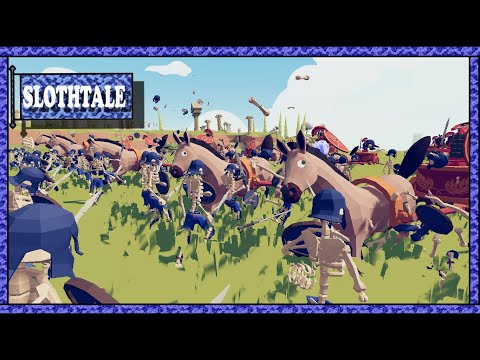 CHARIOTS Charging Through Every Factions - TABS ( Totally Accurate Battle Simulator )