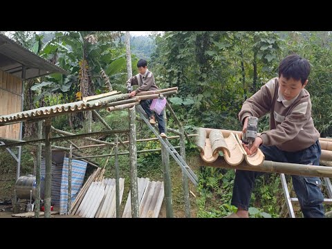 Don't Give Up! Watch How a Poor Boy Makes Everything from Bamboo with His Own Hands