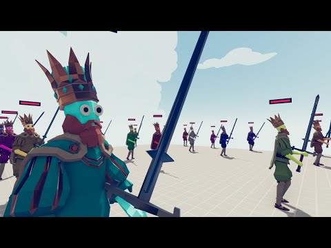 Classic vs Classic units - Battle Royale - | TABS - Totally Accurate Battle Simulator