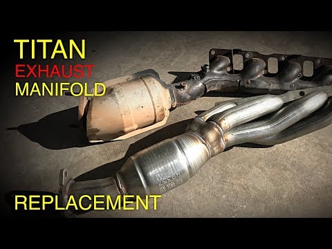 Nissan Titan Exhaust Manifold/Header Replacement (2004-2015)