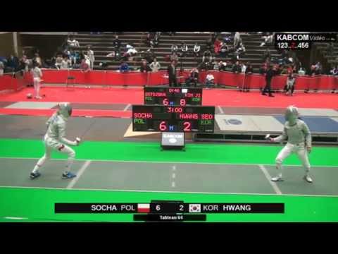 SWS 2015 Ghent - T64 - Hwang KOR v Socha POL