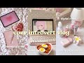 cozy introvert vlog🍦being productive, cooking, huge haul, how I take digital notes 🍥 ft. Scrintal