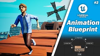 Character Animation Blueprint in Unreal Engine 5 (Part 2) Platformer Game | Beginners Course