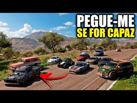 VOCÊS NÃO VÃO ACREDITAR - PEGUE-ME SE FOR CAPAZ - FORZA HORIZON 5 GAMEPLAY