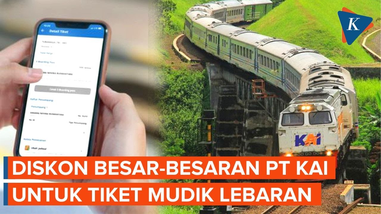 KAI Buka Diskon dan Flash Sale Tiket Lebaran, Ini Daftarnya