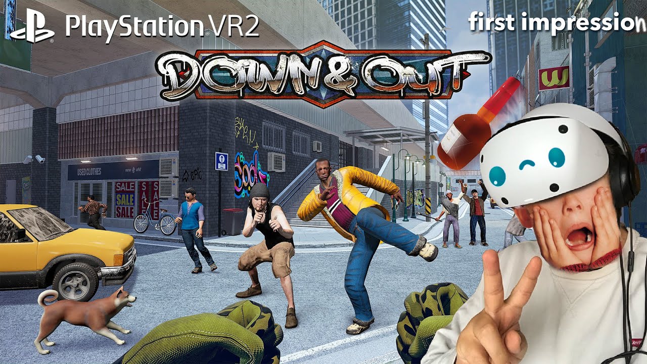 mo fun VR - Playstation VR2 - "Down and OUT" - GTA kann einpacken !
