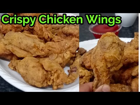 Crispy Chicken Wings Recipe KFC Style Chiken Wings Recipe Easy Crispy Chicken Wings Recipe .
