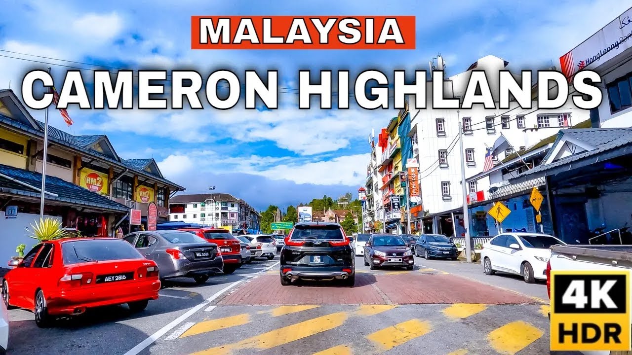 Malaysia Driving Tour | Cameron Highlands Scenic Drive 🇲🇾🛣️🚘