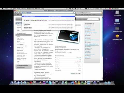 comment installer silverlight mac