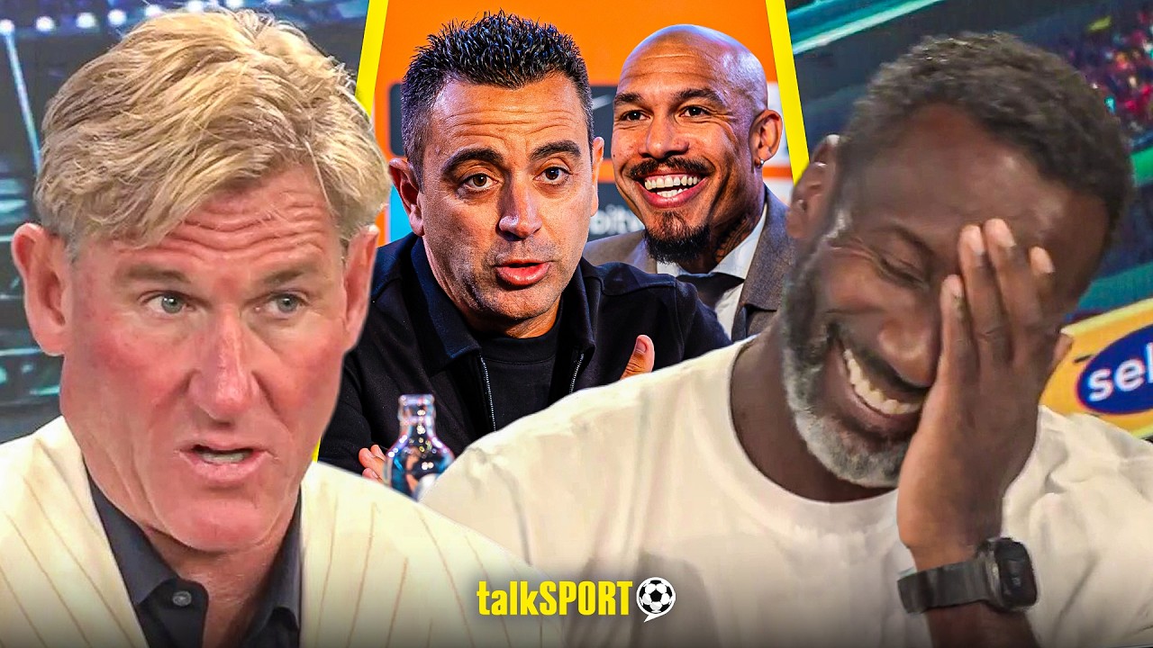 "ARROGANCE!" Simon Jordan REACTS to Nigel de Jong's CRAZY ANSWER on Xavi being 'THIRD CHOICE'