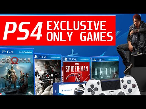 All Exclusive Playstation 4 (78 GAMES) [only games on PS4]  (2021)