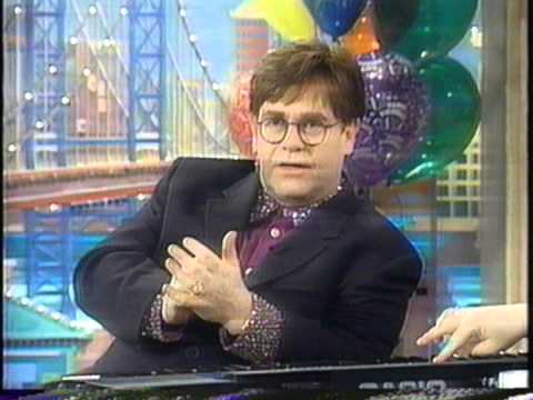 Elton John On The Rosie O'Donnell Show (03/19/99)