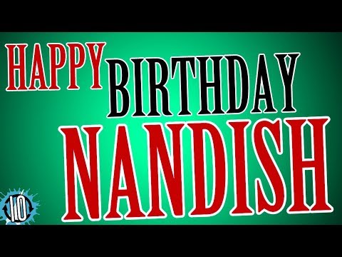 HAPPY BIRTHDAY NANDISH! 10 Hours Non Stop Music & Animation For Party Time #Birthday #Nandish