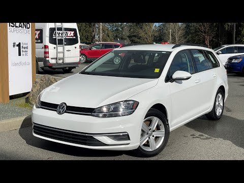 2019 Volkswagen Golf Comfortline + Reverse Camera, Heated Seats, AWD Review | Island Ford