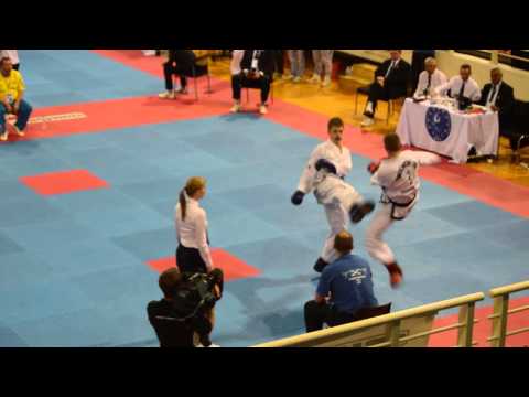 Andrii Klymenko (UKR) v Alan Rafferty (SCO) - Male -78kg Sparring