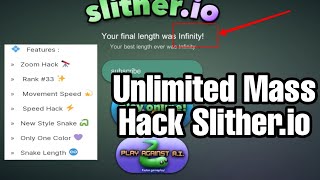 UNLIMITED MASS HÁCK | Slither.io | GameGuardian