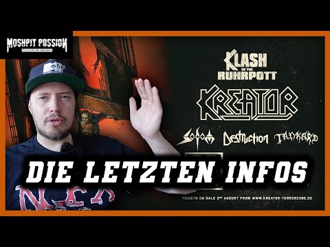 Klash of the Ruhrpott mit Kreator, Sodom, Destruction, Tankard – Thrash Metal-Special zum einstimmen
