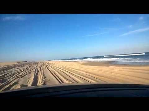 CX-9 on Stockton Beach