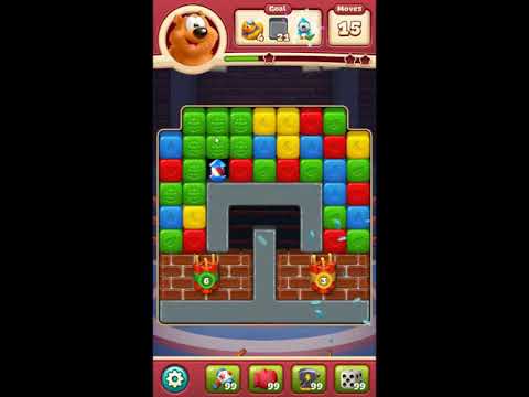 Toon Blast Level 4907 - NO BOOSTERS 🐻🐺🐱 | SKILLGAMING ✔️