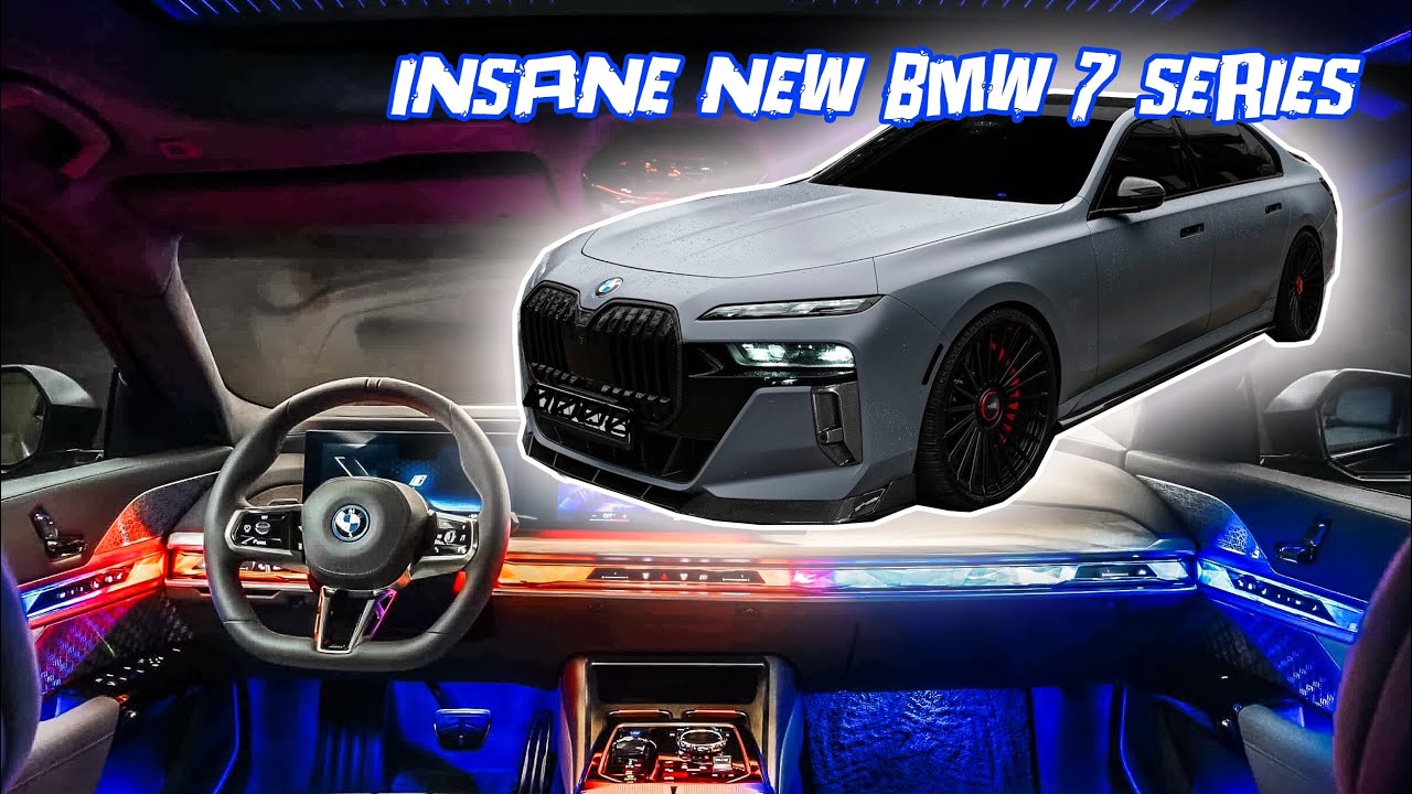 NEW BMW 7 SERIES POV Drive NIGHT *FAST*
