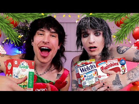 Trying Walmarts Christmas Snacks!